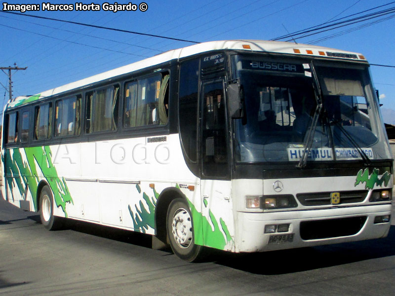 Busscar El Buss 320 / Mercedes Benz OF-1620 / Servicio Rural Chimbarongo