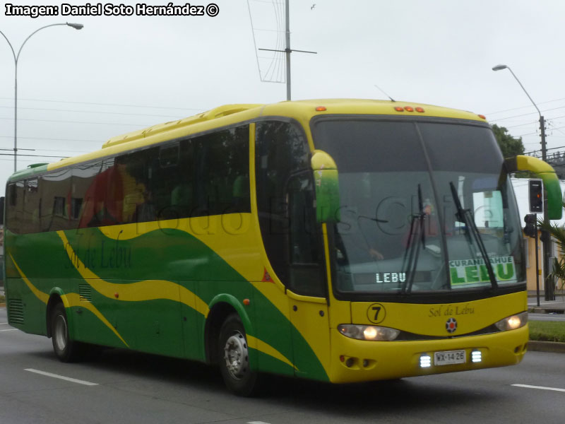 Marcopolo Viaggio G6 1050 / Mercedes Benz O-500RS-1636 / Sol de Lebu