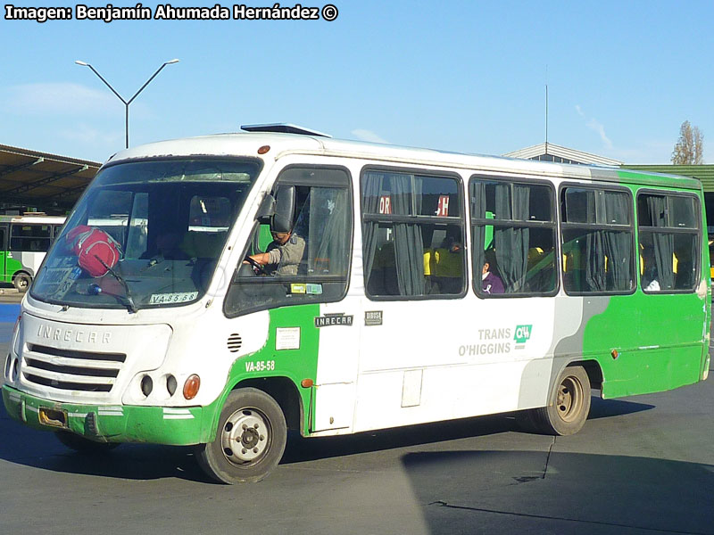 Inrecar Capricornio 1 / Mercedes Benz LO-914 / Línea 2.000 Graneros - Rancagua (Red Norte) Trans O'Higgins