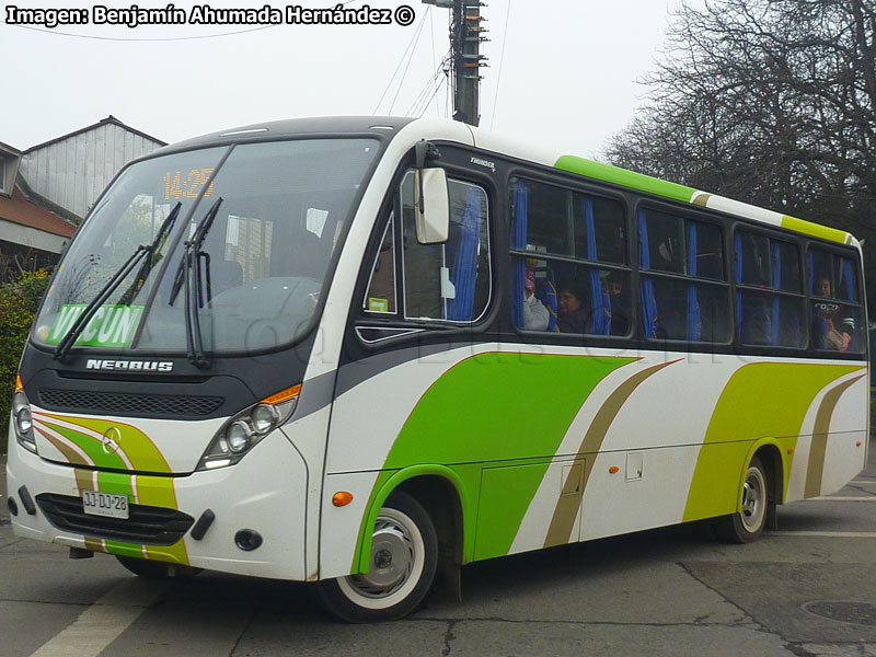 Neobus Thunder + / Mercedes Benz LO-916 BlueTec5 / Intercomunal Sur