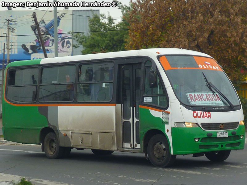 Marcopolo Senior G6 / Mercedes Benz LO-915 / Línea 10.000 Olivar - Rancagua (Soc. Rafael García e Hijos) Trans O'Higgins