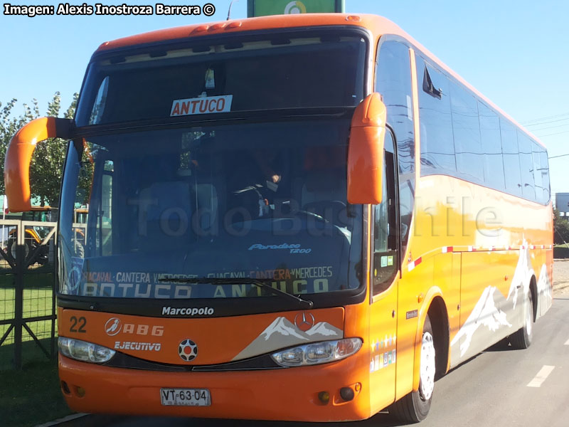 Marcopolo Paradiso G6 1200 / Mercedes Benz O-400RSE / Buses ABG