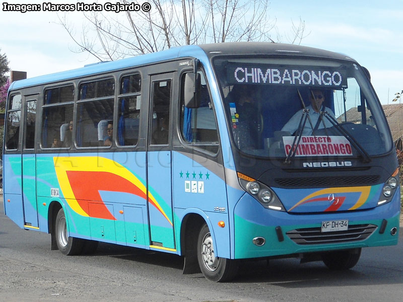 Neobus Thunder + / Mercedes Benz LO-916 BlueTec5 / Transporte de Pasajeros Chimbarongo Ltda.