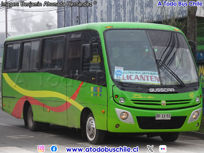 Busscar Micruss / Volksbus 9-150EOD / Pullman Castillo & Hijos