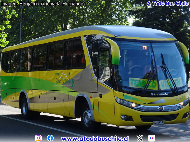 Marcopolo Viaggio G7 900 / Mercedes Benz OF-1722 / Buses Ruta del Llaima
