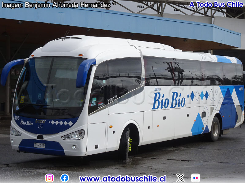 Irizar i6 3.70 / Mercedes Benz O-500RS-1936 BlueTec5 / Buses Bio Bio