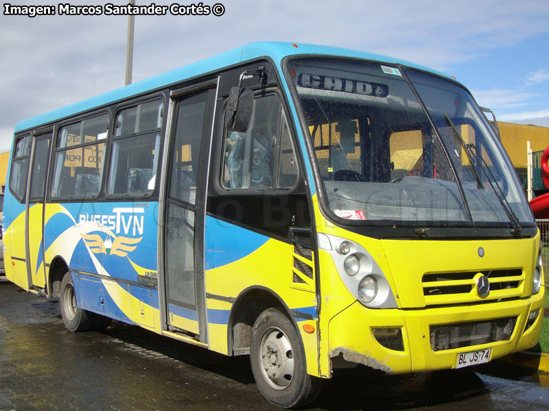 Induscar Caio Foz / Mercedes Benz LO-812 / Buses TVN