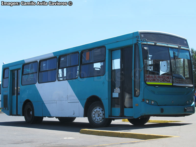 Induscar Caio Apache S21 / Mercedes Benz OH-1420 / Servicio Rural Chimbarongo - Santa Cruz