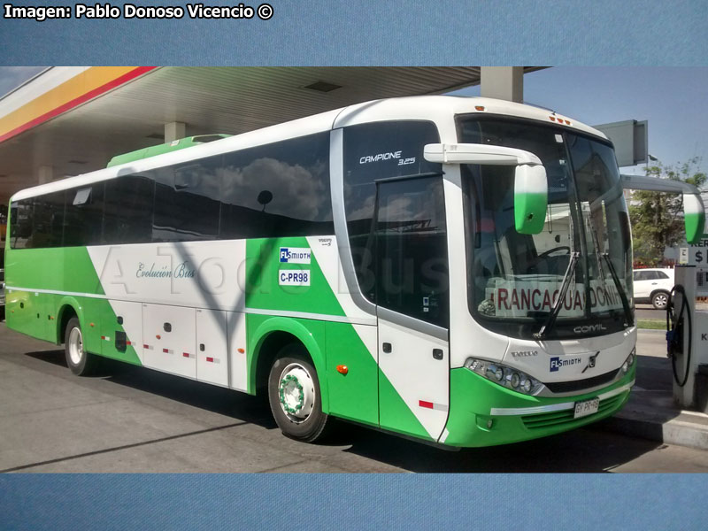 Comil Campione 3.25 / Volvo B-270F Euro5 / Línea 11.000 Sextur - Lago Rapel Trans O'Higgins