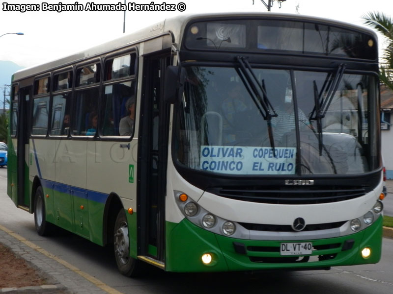 Induscar Caio Apache Vip / Mercedes Benz OF-1218 / Línea 9.000 Coinco - Rancagua (Buses Coinco) Trans O'Higgins