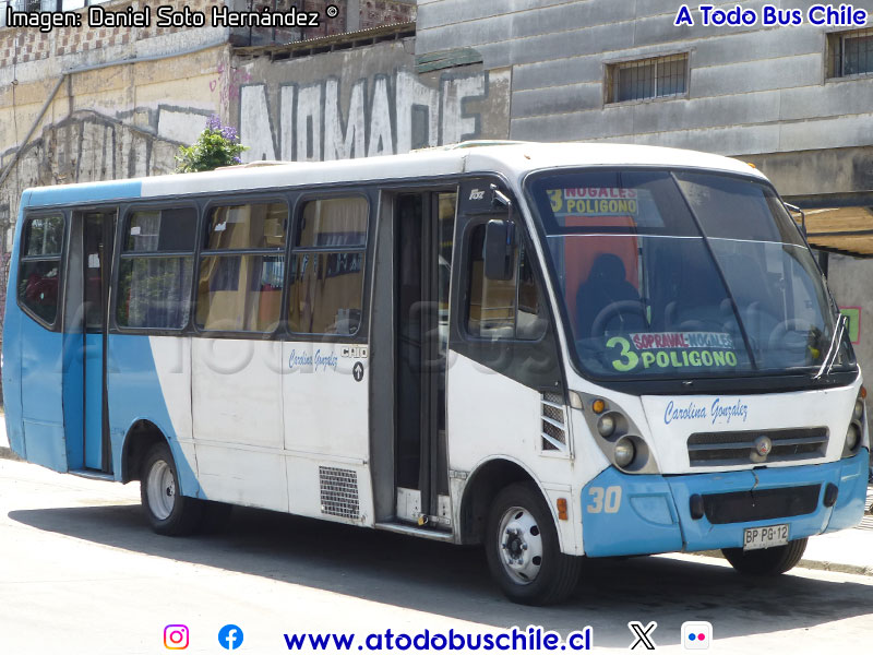 Induscar Caio Foz / Mercedes Benz LO-915 / Carolina del Valle