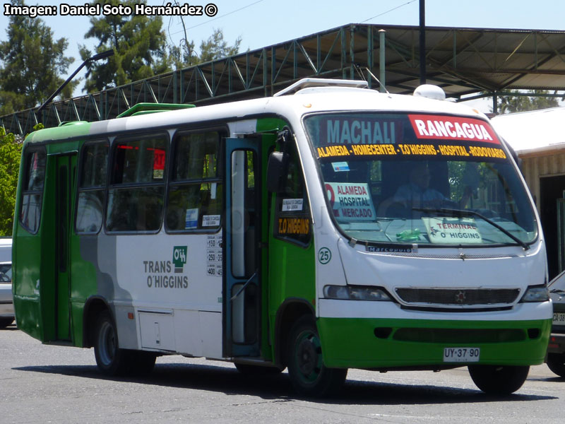 Marcopolo Senior G6 / Mercedes Benz LO-914 / Línea 4.000 Machalí - Rancagua (Buses Machalí) Trans O'Higgins