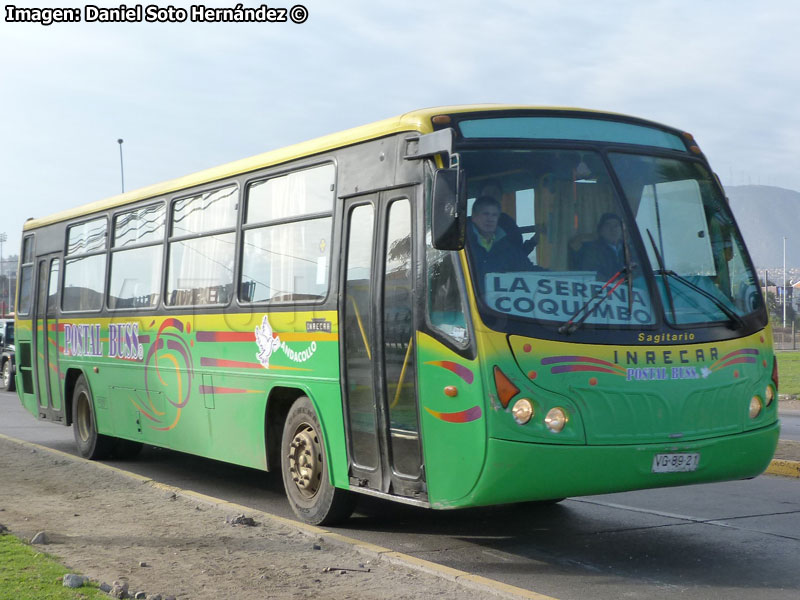 Inrecar Sagitario 2 / Volksbus 17-240OT / Postal Buss