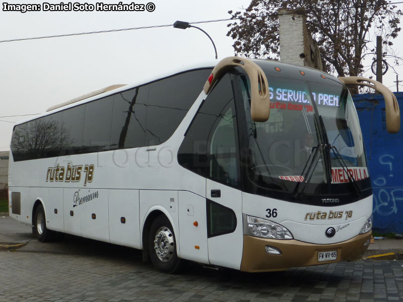 Yutong ZK6129HE / Ruta Bus 78