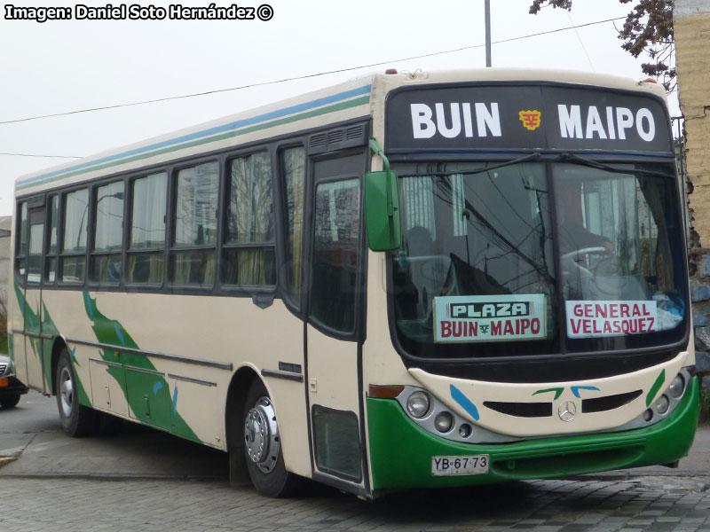 Metalpar Milonga / Mercedes Benz OF-1721 / Buses Buin - Maipo