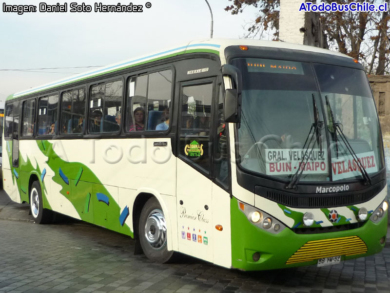 Marcopolo Ideale 770 / Mercedes Benz OF-1722 / Buses Buin - Maipo