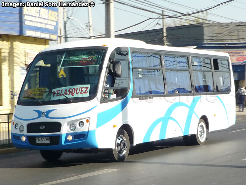 Inrecar Géminis II / Volksbus 9-150EOD / Buses Paine