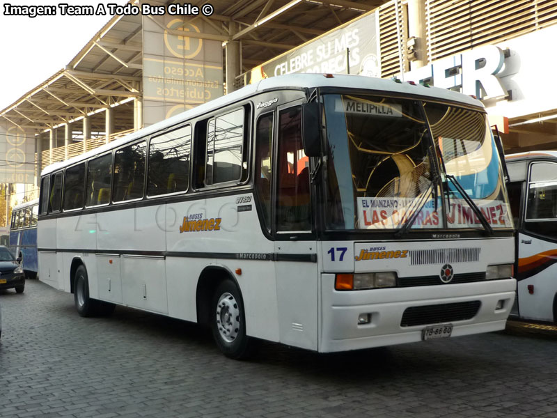 Marcopolo Viaggio GV 850 / Mercedes Benz OF-1721 / Buses Jiménez