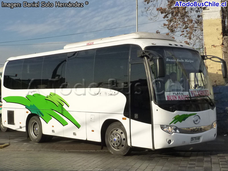 Higer Bus KLQ6856 (H85.33) / Buses Buin - Maipo