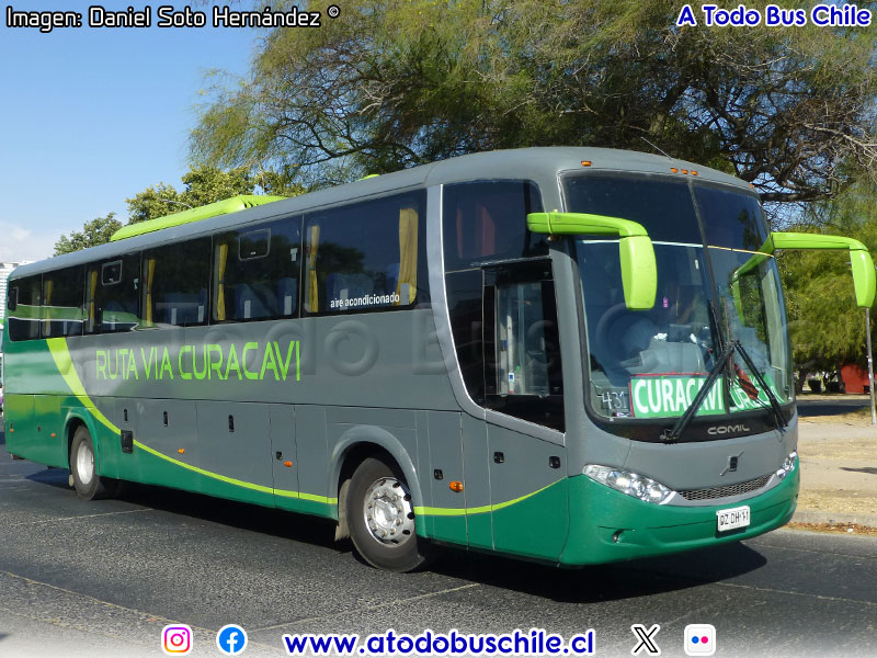 Comil Campione 3.45 / Volvo B-11R Euro5 / Ruta Vía Curacaví