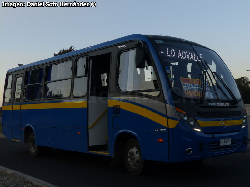 Neobus Thunder + / Mercedes Benz OF-917 BlueTec5 / TRANSBER Buin - EIM Lo Ovalle