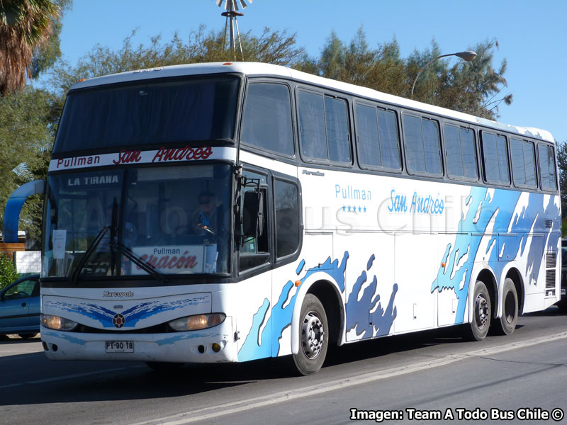 Marcopolo Paradiso GV 1450 / Mercedes Benz O-400RSD / Pullman Chacón