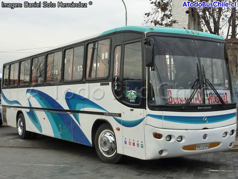 Marcopolo Allegro G6 / Mercedes Benz OH-1418 / Buses Buin - Maipo