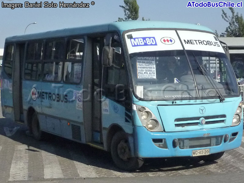 Induscar Caio Foz / Mercedes Benz LO-915 / Servicio Metrobús MB-80