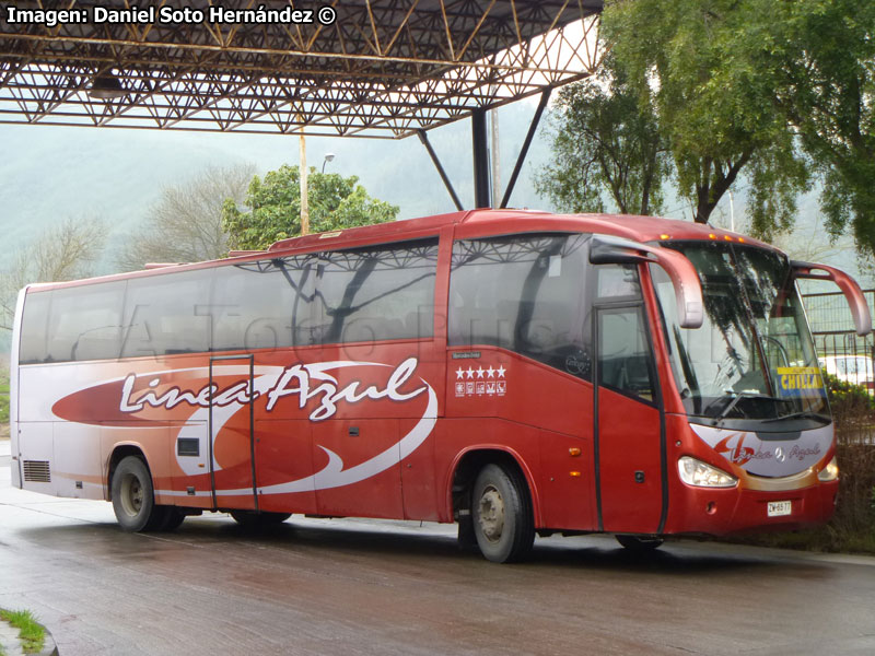 Irizar Century III 3.70 / Mercedes Benz O-500R-1830 / Línea Azul