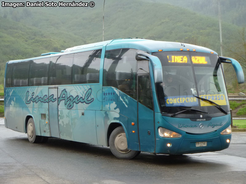 Irizar Century III 3.70 / Mercedes Benz O-400RSE / Línea Azul