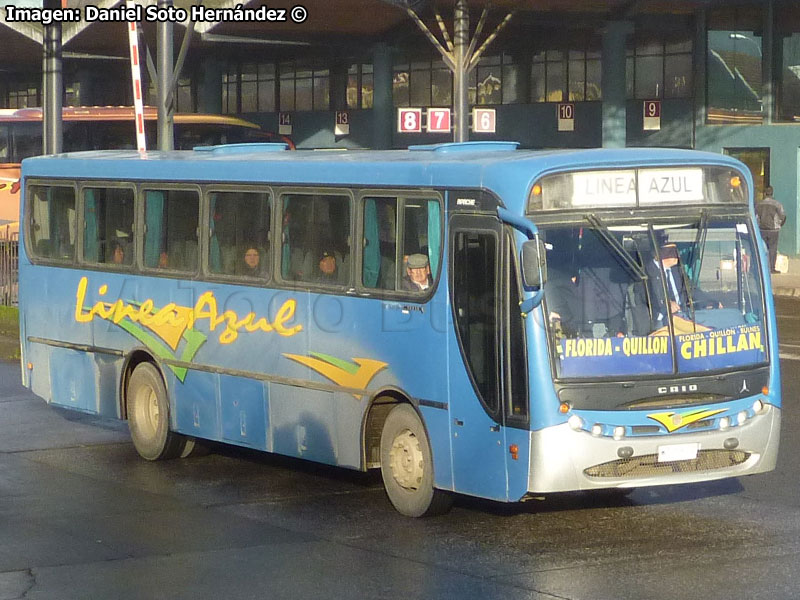 Induscar Caio Apache Vip / Mercedes Benz OF-1721 / Línea Azul