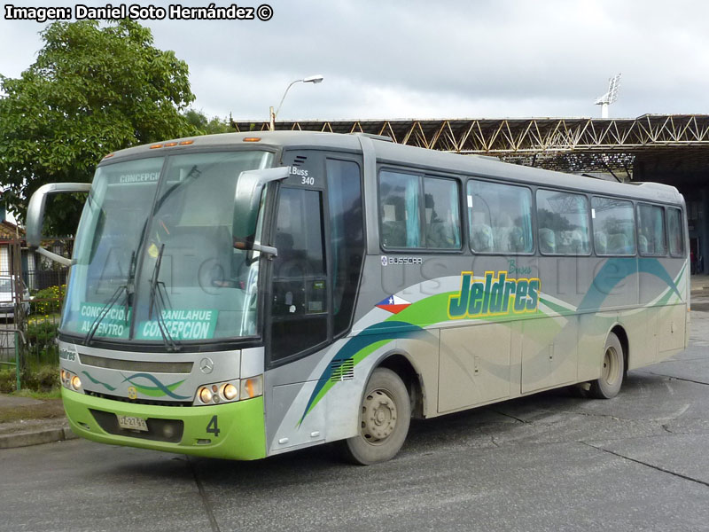 Busscar El Buss 340 / Mercedes Benz OF-1721 / Buses Jeldres