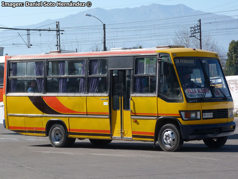 Caio Carolina IV / Mercedes Benz LO-812 / Servicio Rural San Fernando - Villa Alegre