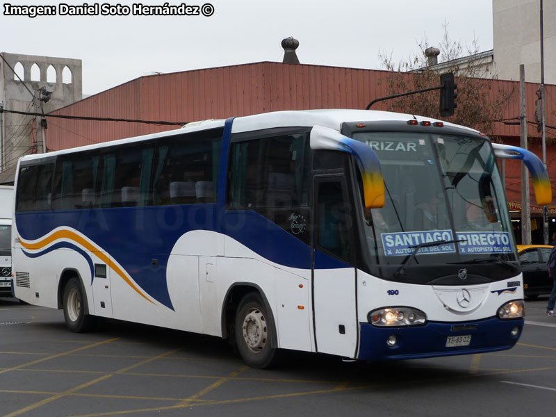 Irizar InterCentury II 3.50 / Mercedes Benz O-500R-1632 / Autobuses Melipilla - Santiago
