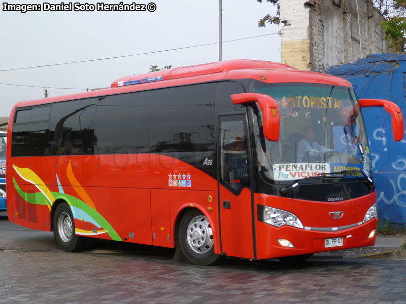 Daewoo Bus A-90 / Transportes Peñaflor Santiago TRAPESAN