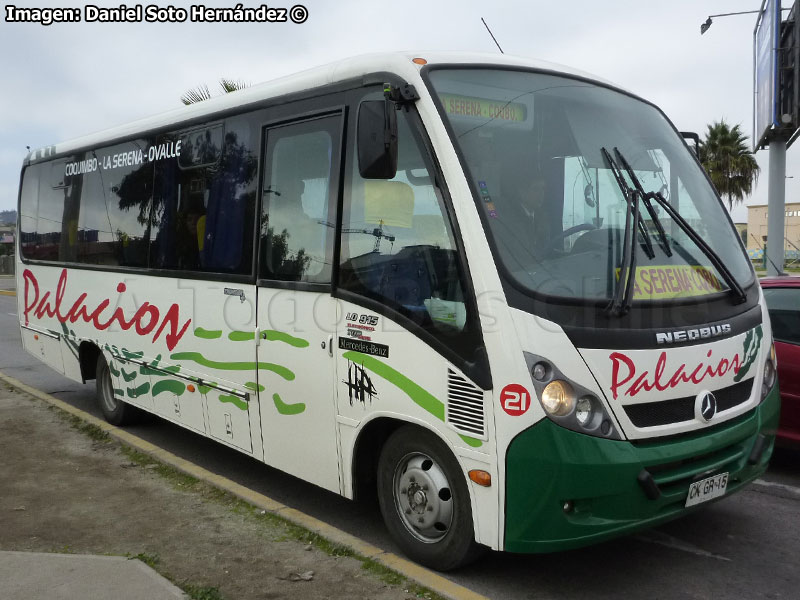 Neobus Thunder + / Mercedes Benz LO-915 / Buses Palacios