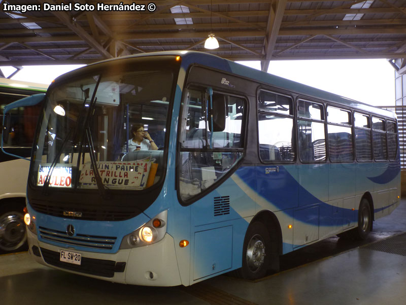 Induscar Caio Foz Super / Mercedes Benz OF-1218 / Buses Paine