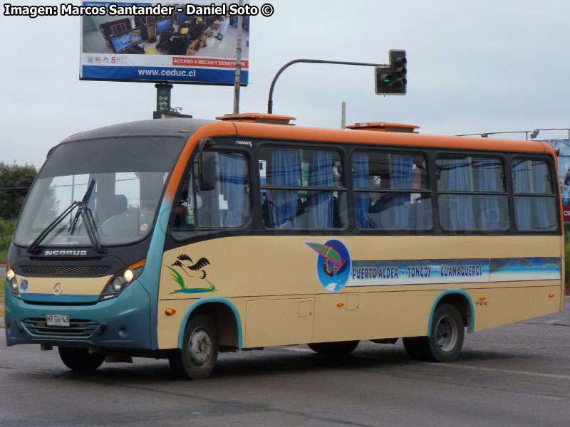 Neobus Thunder + / Mercedes Benz LO-916 BlueTec5 / Servicio Rural La Serena - Puerto Aldea