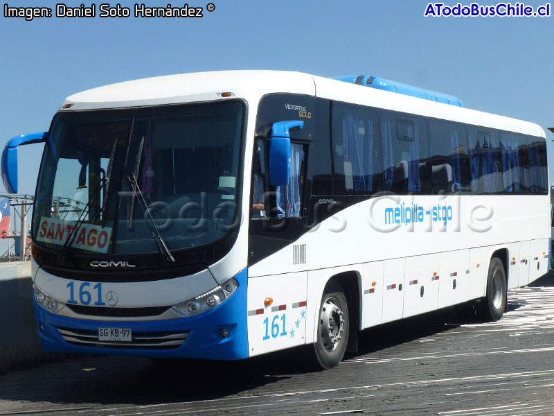 Comil Versatile Gold / Mercedes Benz OF-1724 BlueTec5 / Autobuses Melipilla - Santiago