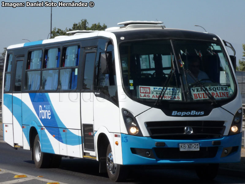 BepoBus Nàscere / Mercedes Benz LO-916 BlueTec5 / Buses Paine