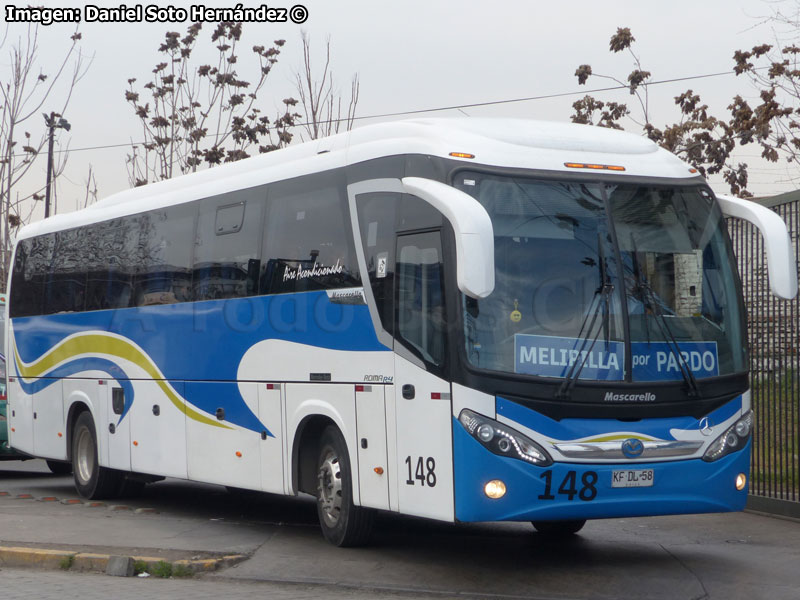 Mascarello Roma R4 / Mercedes Benz O-500R-1830 BlueTec5 / Autobuses Melipilla - Santiago