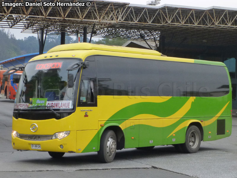 Higer Bus KLQ6856QAE3 / Sol de Lebu