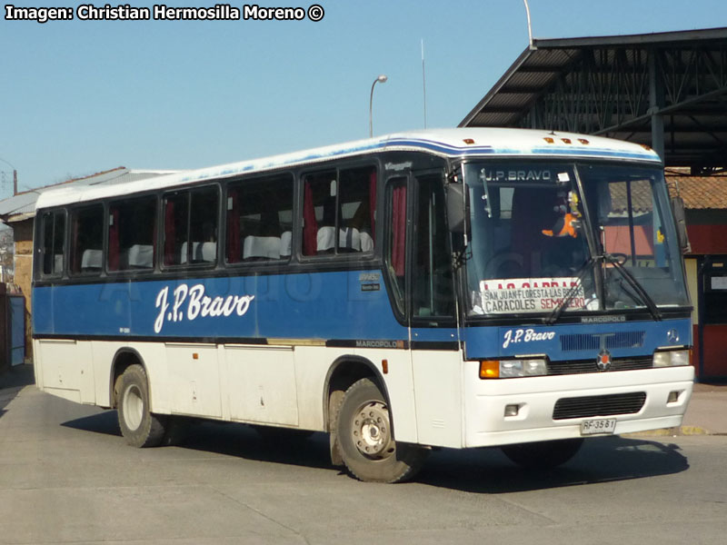 Marcopolo Viagigo GV 850 / Mercedes Benz OF-1620 / Buses J.P. Bravo