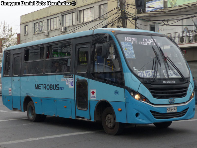 Mascarello Gran Micro / Mercedes Benz LO-916 BlueTec5 / Metrobus MB-74