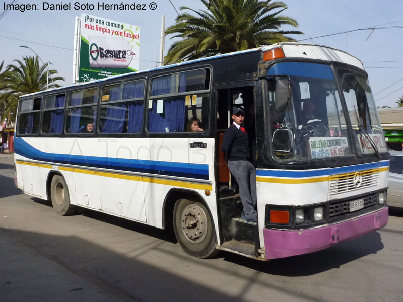 Inrecar Sagitario / Mercedes Benz OF-1115 / Servicio Rural Melipilla - Los Rulos