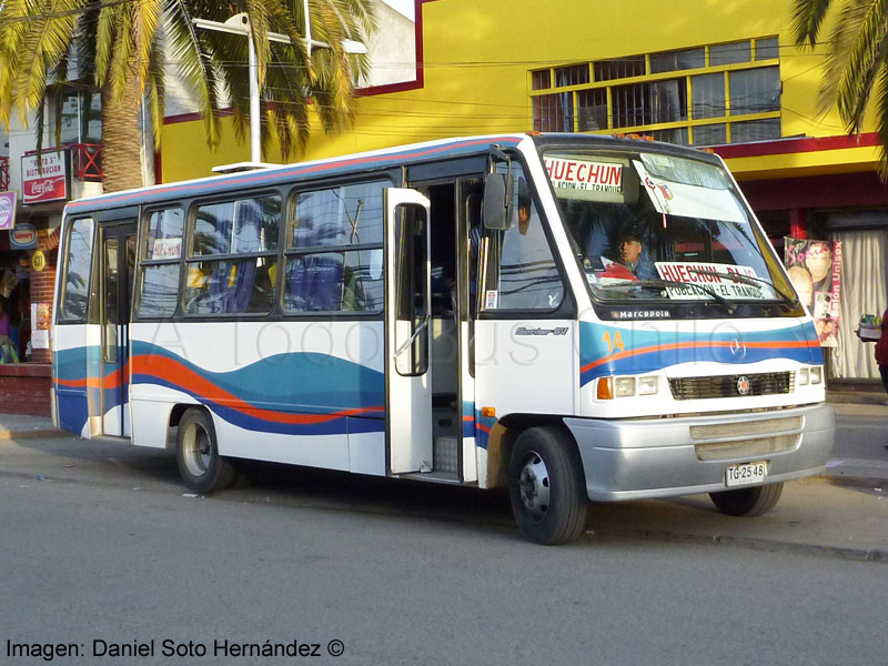 Marcopolo Senior GV / Mercedes Benz LO-914 / Servicio Rural Melipilla - Huechún Bajo