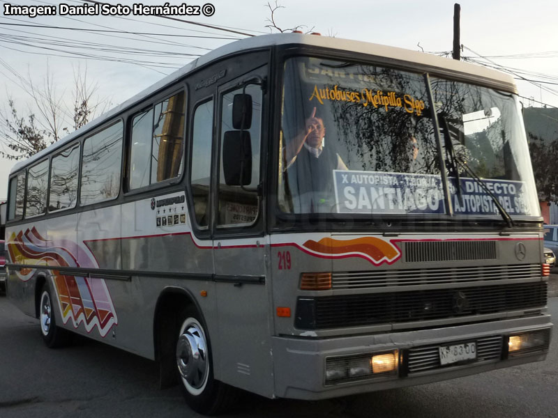Marcopolo Viaggio GIV 800 / Mercedes Benz OF-1318 / Autobuses Melipilla - Santiago