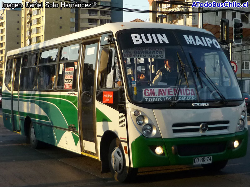 Induscar Caio Foz / Mercedes Benz LO-915 / Buses Buin - Maipo