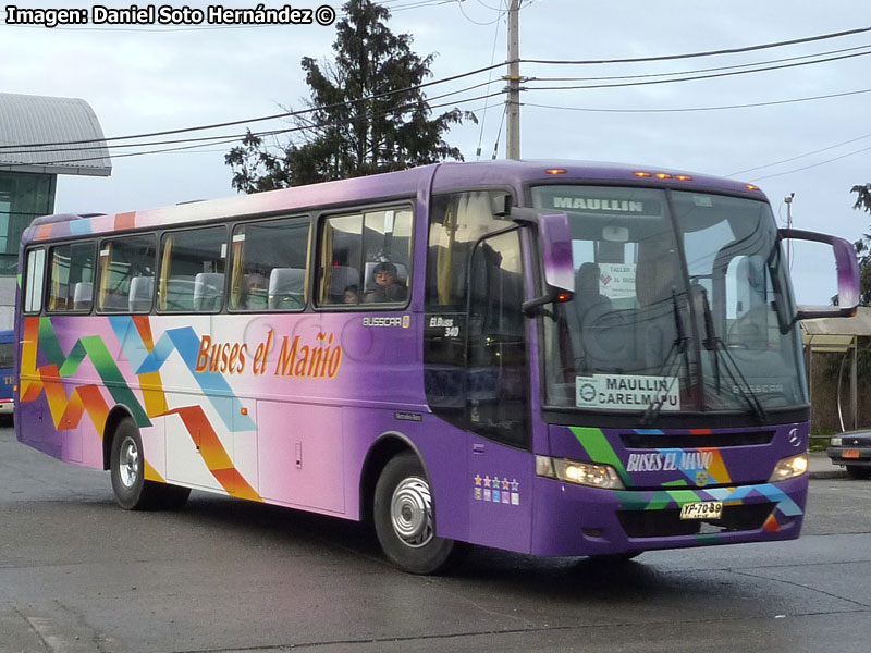 Busscar El Buss 340 / Mercedes Benz OF-1721 / Buses El Mañío