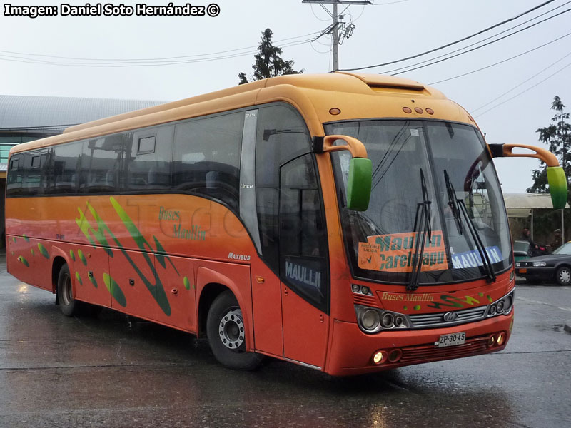 Maxibus Lince 3.45 / Mercedes Benz OF-1721 / Buses Maullín